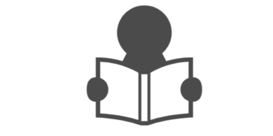 本を読む人のイラスト