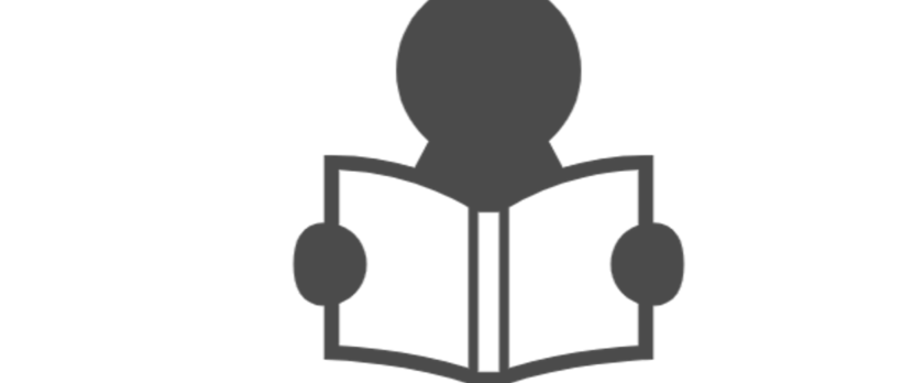 本を読む人のイラスト